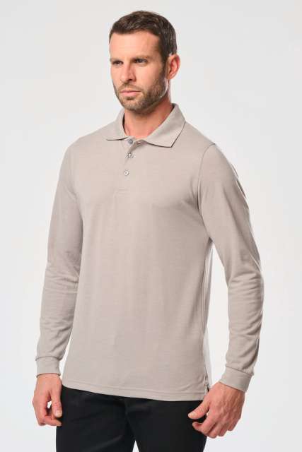 MEN'S LONG-SLEEVED POLO SHIRT (ex.KA276)