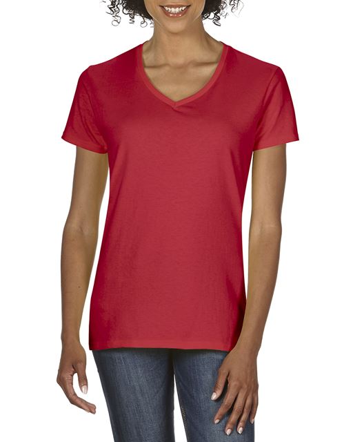 PREMIUM COTTON<SUP>®</SUP> LADIES' V-NECK T-SHIRT