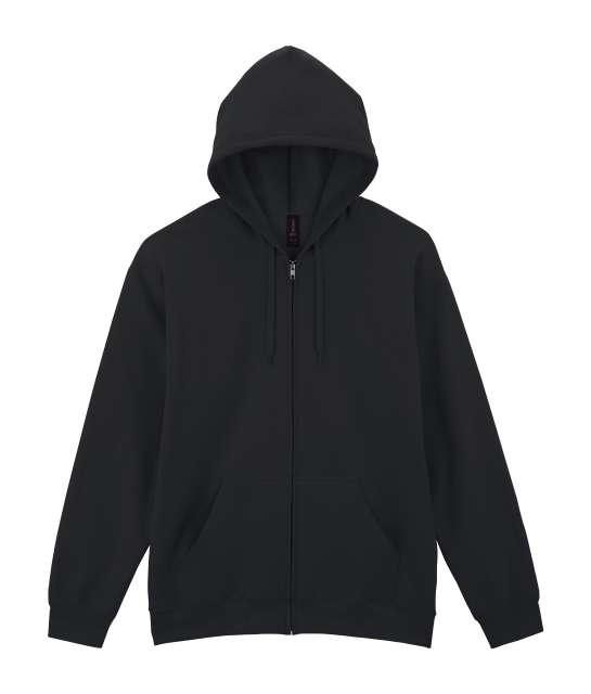 SOFTSTYLE® MIDWEIGHT FLEECE ADULT FULL ZIP HOODED SWEATSHIRT
