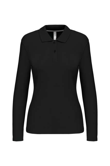 LADIES' LONG-SLEEVED POLO SHIRT