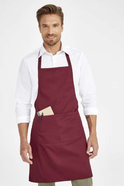 SOL'S GRAMERCY - LONG APRON WITH POCKET